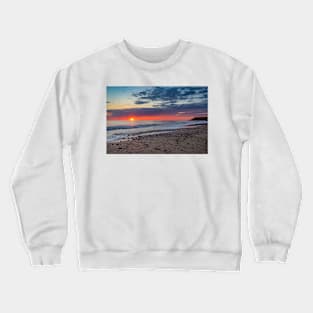 Widemouth Bay Sunset Crewneck Sweatshirt